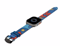 FC Barcelona Apple Watch Band Natūrali oda 44/45" OCFCBAWBSP45 SP