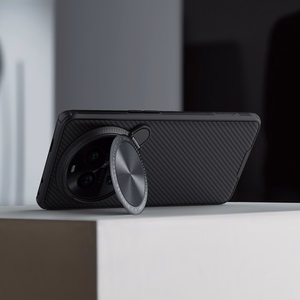 Nillkin CamShield Prop apsauginis dėklas telefonui Oppo Find X6 Pro juodas