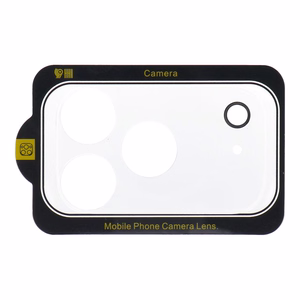 5D pilno klijavimo kameros grūdintas stiklas skirta iPhone 17 Pro - skaidrus
