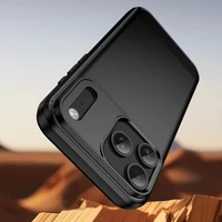 Carbon dėklas telefonui iPhone 17 Pro - juodas