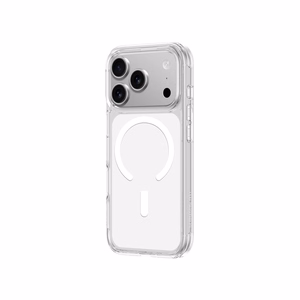 AmazingThing Titan Pro dėklas telefonui iPhone 17 Pro, suderinamas su MagSafe - permatomas