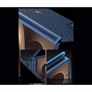Benks Magnetic Armor Grid Pro Grand Combo dėklas Samsung Galaxy Z Fold 8, mėlynas (C.K.FL.SA.BE.C060)