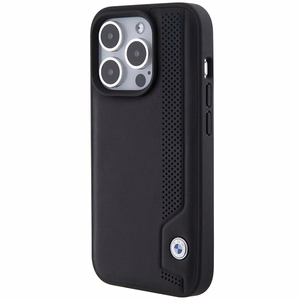 BMW odinis mėlyni taškai iPhone 15 Pro Max dėklas - juodas