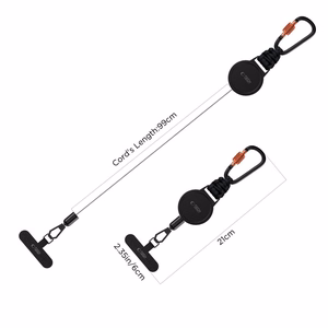 Tech-Protect ATH04 UrbanLoop Lanyard - Black and Orange