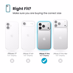 Speck Presidio Lux MagSafe dėklas, skirtas iPhone 17 Pro, „Hyper Mirror Glitter / Silver Metallic“ spalvos