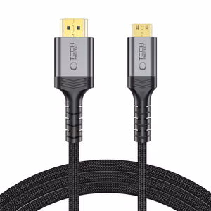 Tech-Protect UltraBoost Mini HDMI į HDMI 2.1 8K 60Hz kabelis 200 cm - juodas