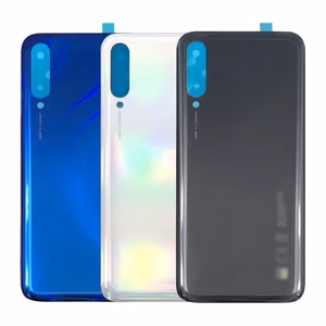 Galinis dangtelis skirtas Xiaomi Mi 9 Lite juodas HQ