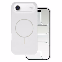 Magsafe Slim Silicone dėklas iPhone 17 Air baltas