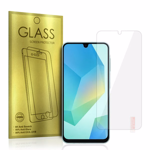 Glass Gold grūdinto stiklo ekrano apsauga Samsung GALAXY A16 4G/5G/A17 5G/A26 5G/M16 5G/M36 5G