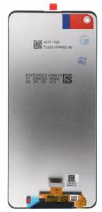 Ekranas Samsung A217F A21s su lietimui jautriu stikliuku Black ORG