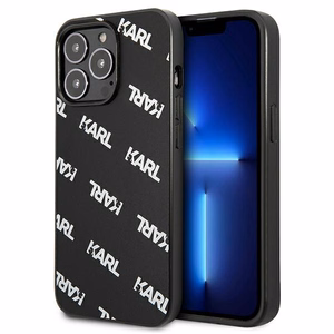 Karl Lagerfeld Allover dėklas telefonui iPhone 13 Pro / iPhone 13 - juodas