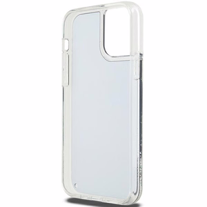 DKNY Liquid Glitter Big Logo dėklas iPhone 12 Pro/12 - juodas