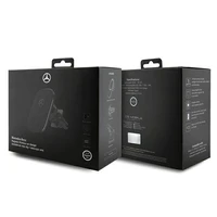 Mercedes MEWCCGSLK 15W indukcinis laikiklis oro angai/stiklui juodas/juodas Silver Stars MagSafe