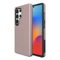 Dėklas Perfectionists Triangle Case Samsung S928 S24 Ultra rožinio aukso