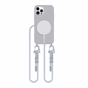 Tech-Protect MagNecklace Magnetinis dėklas telefonui iPhone 12 / 12 Pro - pilkas