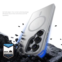 Dėklas Dux Ducis Yind MagSafe Samsung S948 S26 Ultra pilkas