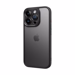 Rock Guard Touch Matte serijos dėklas Iphone 16 Plus juodas