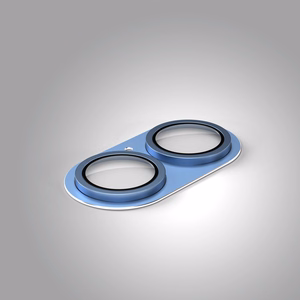 Etteri full camera lens guard for iPhone 17 mėlynas