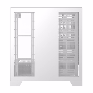 Darkflash DY450 kompiuterio korpusas be ventiliatorių (baltas)