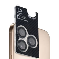 Grūdintas stiklas Tel Protect Titanium objektyvo 99% AR Aramid serija kamerai Samsung Galaxy S25 (3 vnt.)