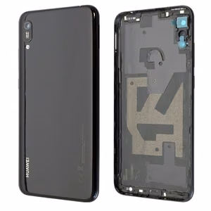 Задняя крышка для Huawei Y6 2019/Y6 Pro 2019/Y6 Prime 2019 Midnight Black оригинал (б/у Grade B)