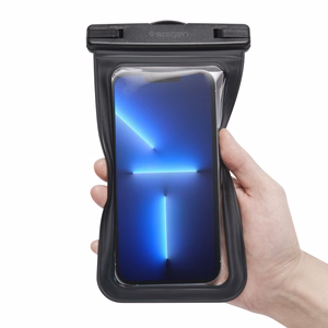 Dėklas telefonui Spigen Aqua Shield A601 atsparus vandeniui IPX8 - juodas