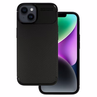 Tel Protect Carbon Elite Dėklas telefonui Iphone 14 juodas