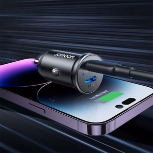 Automobilinis laikiklis su įkrovimu Joyroom JR-CCN06 juodas 30W (2xPD)
