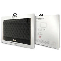 Guess 4G Stripe Metal Logo dėklas 14" nešiojamam kompiuteriui - juodas