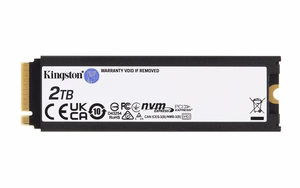 Kingston Technology 2000G RENEGADE PCIe 4.0 NVMe SSD su radiatoriu