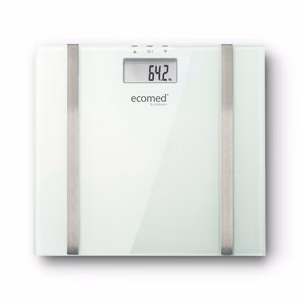 Ecomed BS-70E Rectangle White Electronic personal scale