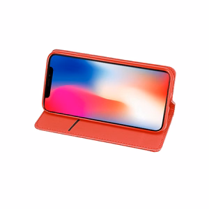 Išmanus magnetinis dėklas telefonui XIAOMI REDMI 12 - raudonas