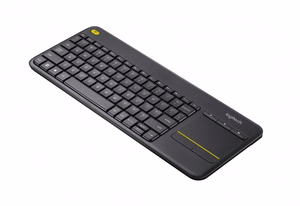 Logitech K400 Plus klaviatūra RF belaidė olandų juoda