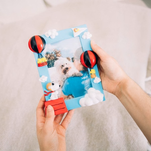Snoopy 3D nuotraukų rėmelis 10 × 15 cm nuotraukai