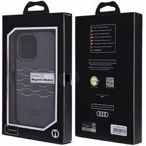 Audi IML Magnetinis dėklas telefonui iPhone 13 Pro / 13 - juodas