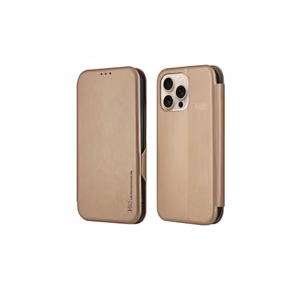 Dėklas HDD Classic Wallet Case Apple iPhone 12/12 Pro auksinis