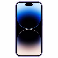 Tel Protect Dėklas telefonui su stovu + kameros stiklas Iphone 15 Pro šviesiai violetinė