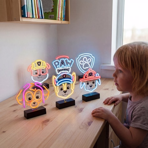 Neon LED on a stovas Paw Patrol - Rubble OW-120446
