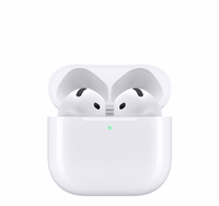 Apple AirPods 4 Laisvų rankų įranga Bevielis Įkišamos į ausį Skambučiai / muzika / sportas / kasdienis Bluetooth Balta
