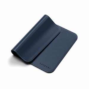 SATECHI vegan leather pelės kilimėlis ST-LMPB mėlynas