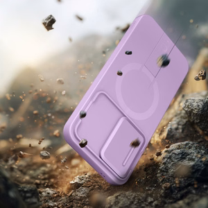 Tech-Protect Kevlar Aura MagSafe dėklas Samsung Galaxy A57, violetinis