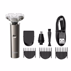 Skutimosi rinkinys 3in1 Hoco HP36 metalo pilkumo