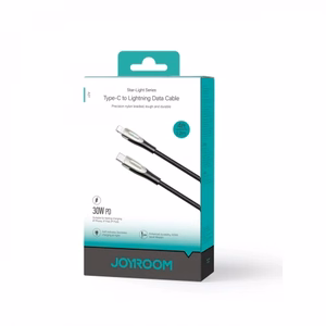 Joyroom Star-Light Series SA27-CL3 USB-C / Lightning 30W 1.2m kabelis - juodas