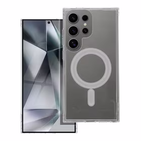 Dėklas Clear Mag Cover (MagSafe) skirtas Samsung S936 S25 Plus skaidrus