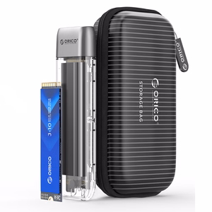 Orico TXM2-C3 M.2 NVME USB-C 3.2 10Gb/s diskų įrenginys - pilkas