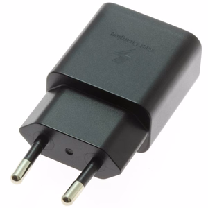 Samsung EP-T1510EBE 15W USB-C sieninis įkroviklis (OOB didmeninė – pakaitinė pakuotė) – juodas