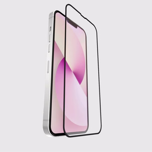 SBS Full Cover grūdintas stiklas, skirtas iPhone 13 / 13 Pro / 14 / 16e / 17e