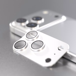 Etteri kameros objektyvo apsauga iPhone 17 Pro sidabrinis