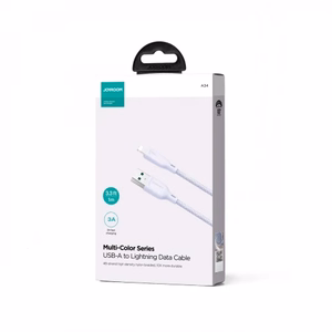 USB laidas Joyroom SA34-AL3 violetinis Lightning 100cm