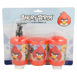 Angry Birds vonios kambario rinkinys